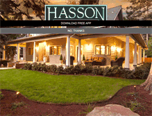 Tablet Screenshot of hasson.com